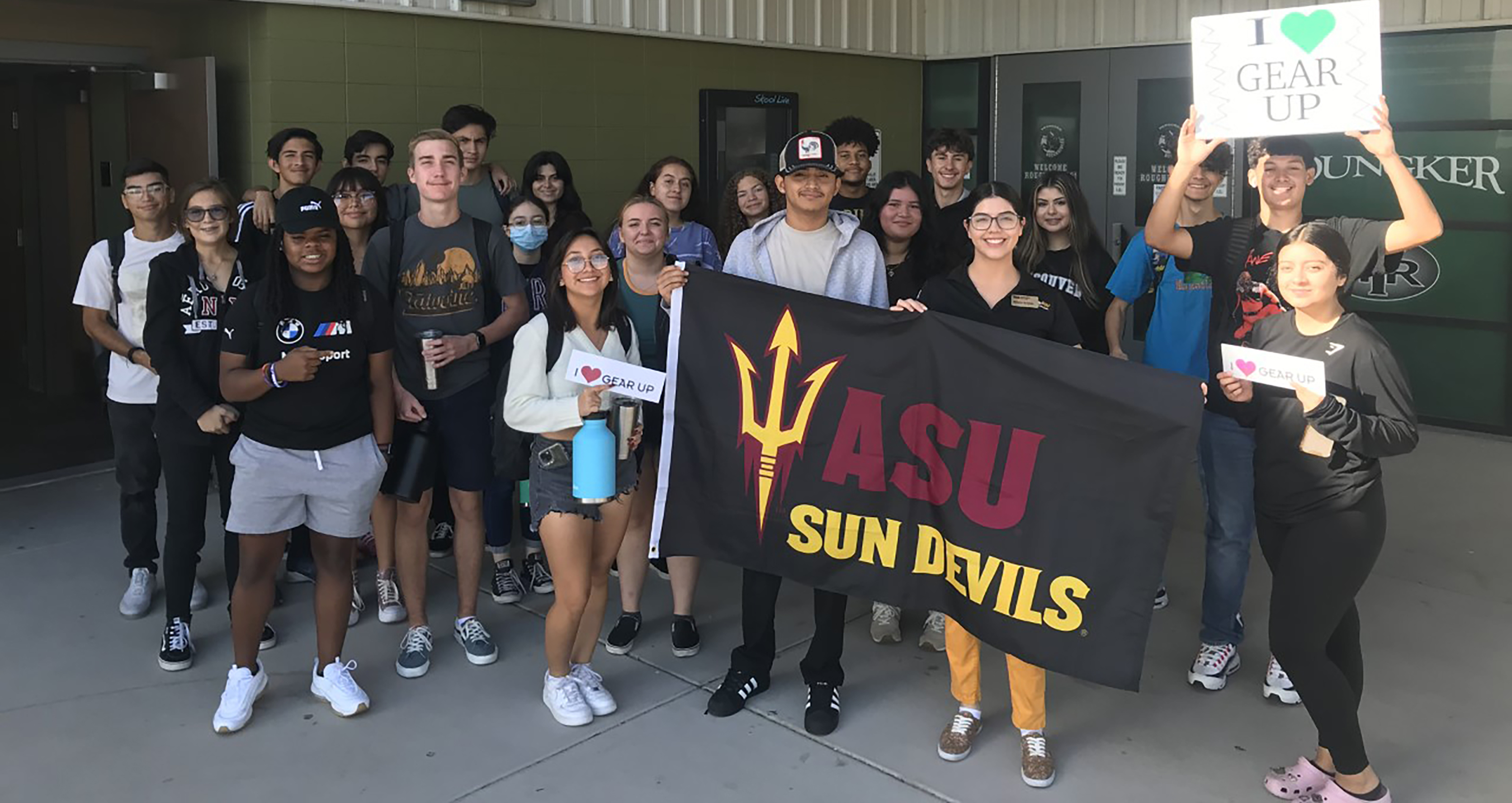YHS students meeting ASU