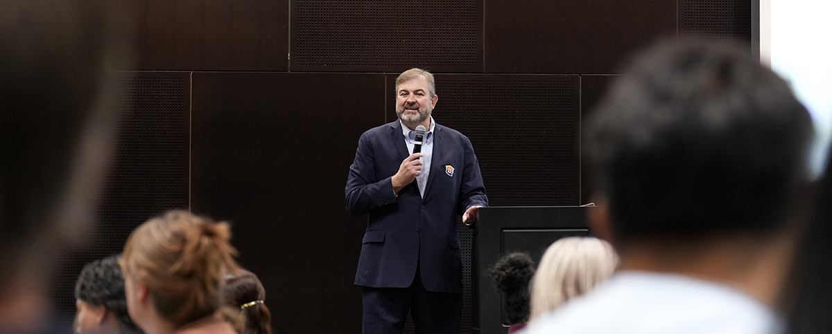 Arizona Board of Regents Executive Director Chad Sampson