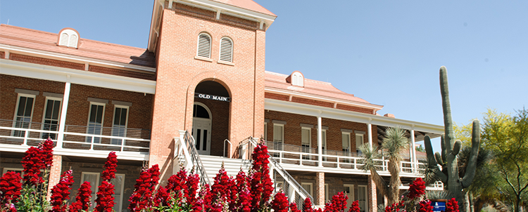 Photo of Old Main at UArizona